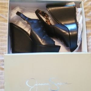 Platform wedge shoes